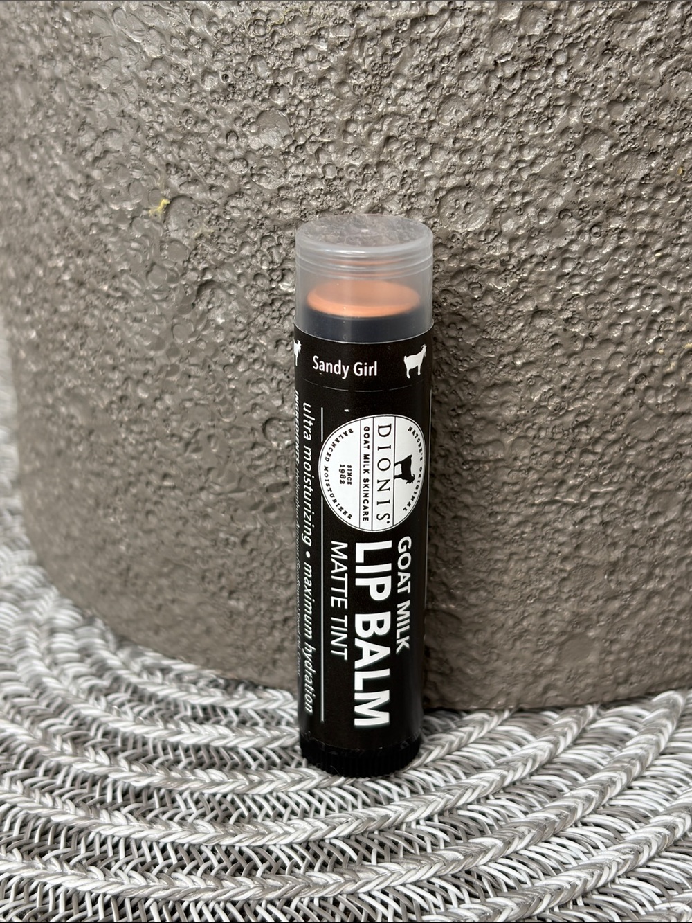 ❤️$5 NWT Dionis Shade Sandy Girl Goat Milk Lip Balm Matte Tint 4.25g